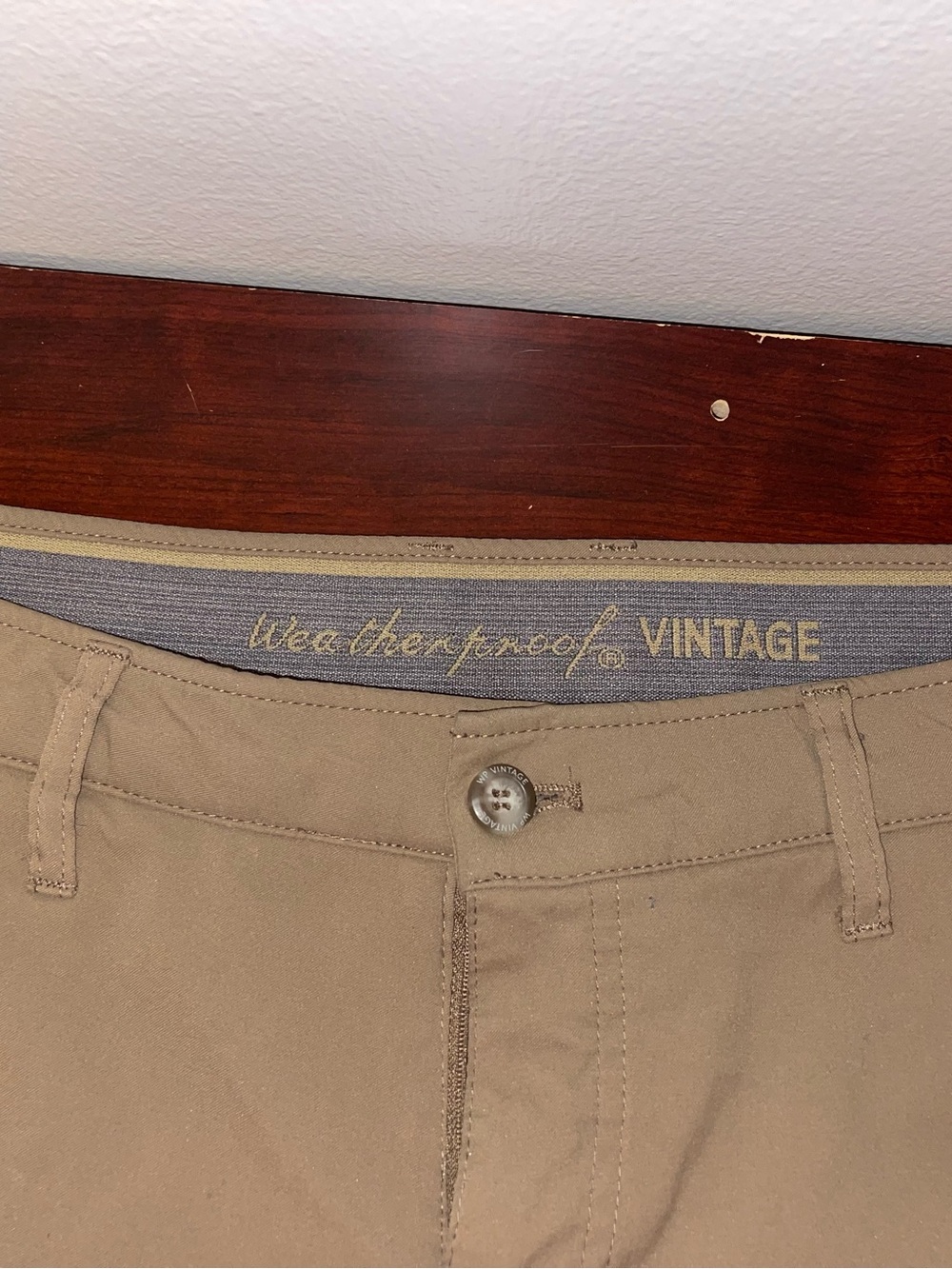 Vintage Men's Chinos in Khaki